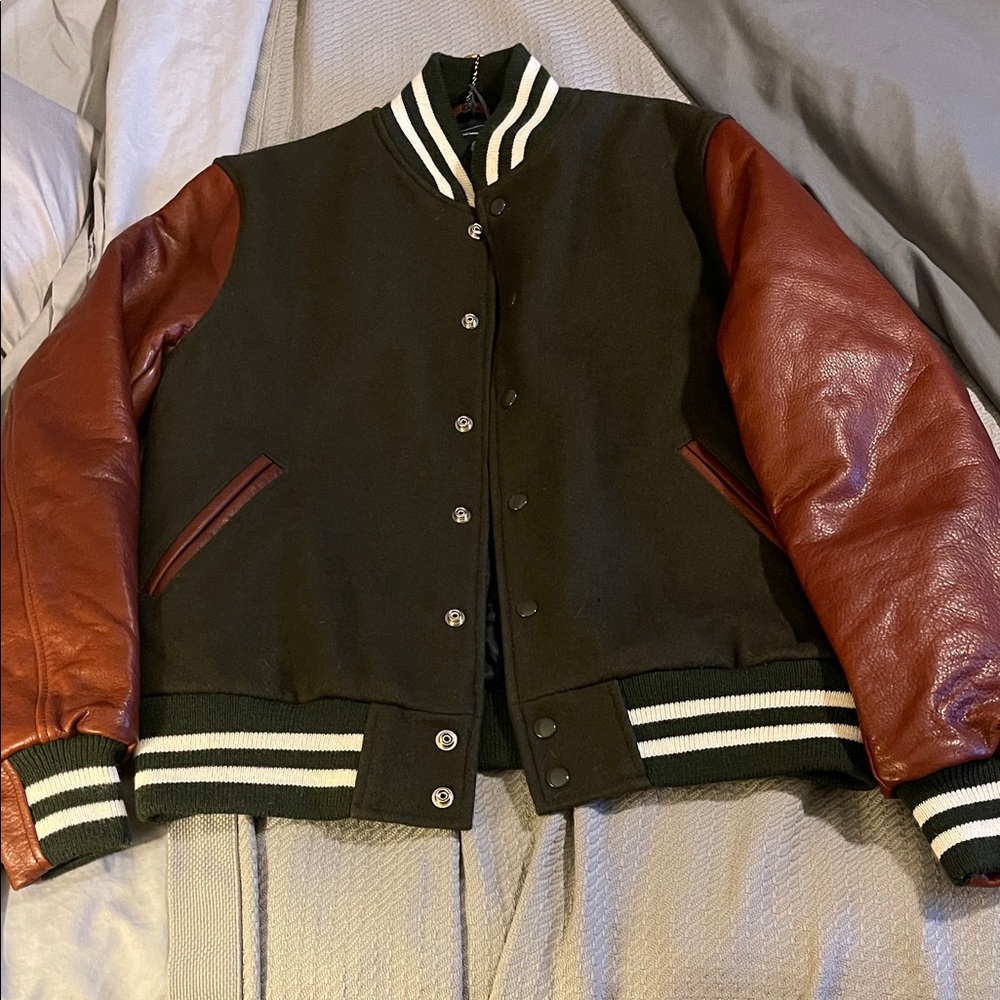 Frank & Oak & Golden Bear varsity jacket
